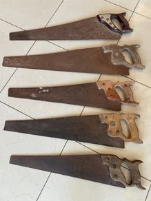 Vintage Saws JOB LOT, Good Wexford Provenance