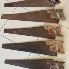 Vintage Saws JOB LOT, Good Wexford Provenance