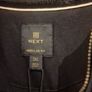 Black Floral Zip Polo shirt Image 3