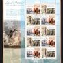 2001 Ireland Irish Heritage in Australia (Ned Kelly, Peter Lalor, Settlers, emigrants) Commemorative Stamp Sheetlet Fine Used with Dublin CDS cancel of 3rd May 2001(Frist day of issued) on envelope extract Image 3