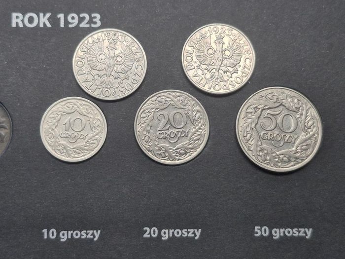 Poland 2nd Rp Coins 1923 -1939