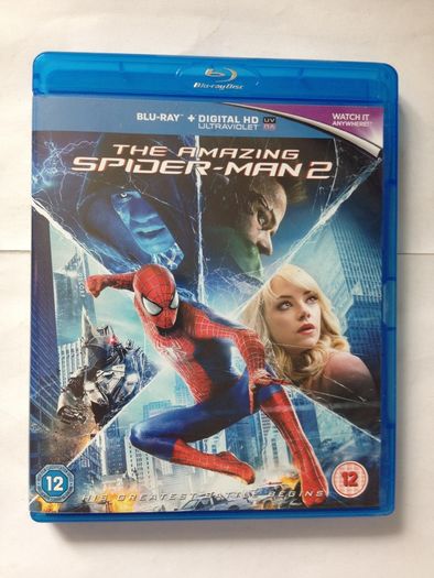 Spider-Man (Marvel) [2014] The Amazing Spider-Man 2 (Andrew Garfield, Emma Stone & Jamie Foxx) [Blu-ray Movie]