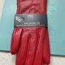 Soft leather gloves  Size Small Image 2