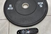 brand new 4x5kilo olympic bumper weight plates