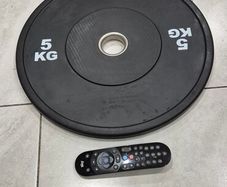 brand new 4x5kilo olympic bumper weight plates