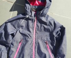 Girls rain jacket H and M sport 7-8 years