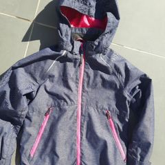 Girls rain jacket H and M sport 7-8 years
