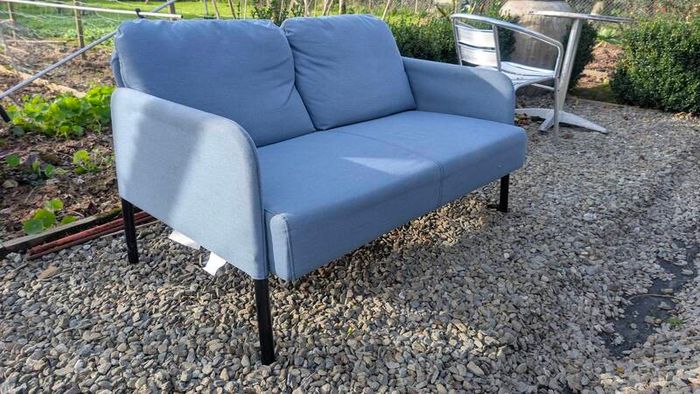 Ikea Glostad 2 Seater Sofa - Knisa Blue