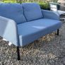 Ikea Glostad 2 Seater Sofa - Knisa Blue Image 3