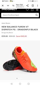 New Balance Furon V7 football boots UK 5