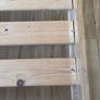 Solid Oak Bed frame 4 foot 6 in size Image 5