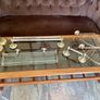 Vintage 20th Century Retro Gilt Metal Bathroom Accessories Image 5