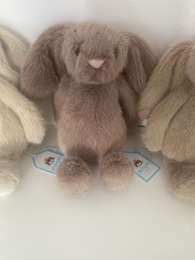 New JELLYCAT Set of 3 Flufflet Bunnys