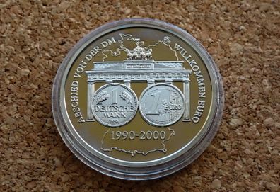 West Germany 50 Years & Deutsche Mark EURO Token 1940 - 1990