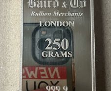 Silver bullion bar