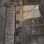 SALE!  Women's Grey Denim Skirt Image 3