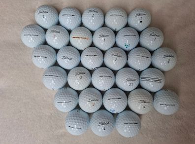 30 Titleist Pro V1/Pro V1x Golf Balls