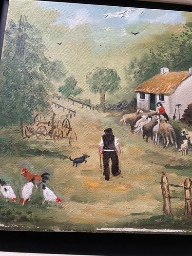 PAINTING Original John Schwatchke painting