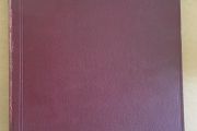Three (two blue and one wine colour) FG Warwick Stamp Album  with over 49 pages inc stamp mounts.