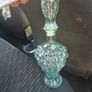 Vetreria Etrusca Mod Dep Wine Green Glass Grape Design Decanter 500ml vtg glasses & grape glass dispenser Image 3