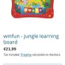 winfun jungle learning board Image 2