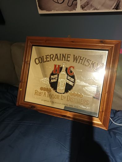 Coleraine whisky mirror