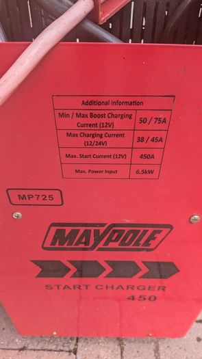 Booster pack 450amp (not working) for spare parts