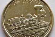 June 1999 Canada Quarter Dollar UNC collector commemorative