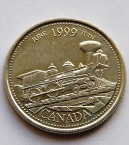 June 1999 Canada Quarter Dollar UNC collector commemorative