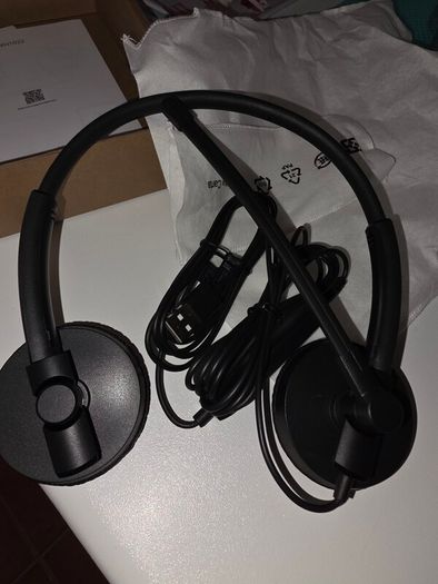 Brand New DELL Stereo Wired On-Ear Headset