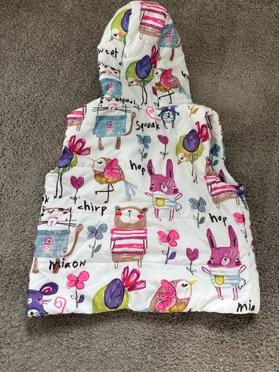 Waistcoat sleeveless 90cm 1-2 years old
