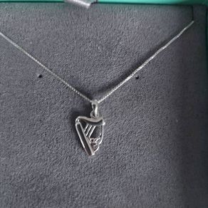 celtic harp necklace