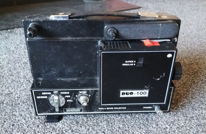 A lot including: Cameras : 2 for photos,  2 for video.   Radio short waves. Dvd reader. Super8 projector