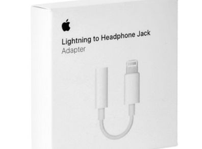 Apple Lightning to 3.5mm Headphone Jack Adapter BRAND NEW AND SESLED