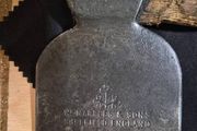 Vintage Marples Kent Pattern Axe  Sheffield England  Shamrock Stamp