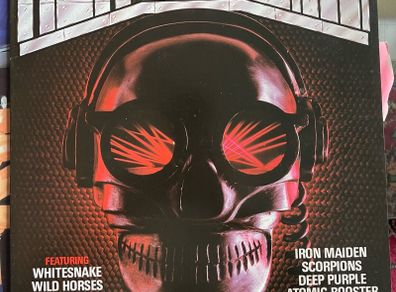 HEAVY DUTY featuring Iron Maiden Whitesnake deep purple scorpions etc vinyl record in vg+ condition