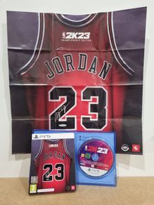 NBA 2K23 Michael Jordan Championship Edition PS5 EUC Basketball Jersey