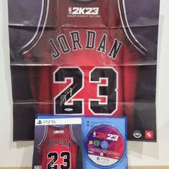 NBA 2K23 Michael Jordan Championship Edition PS5 EUC Basketball Jersey