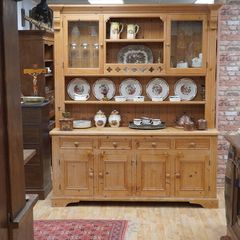 Large Bespoke Solid Pine Kitchen Dresser