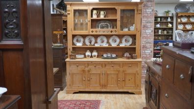 Large Bespoke Solid Pine Kitchen Dresser