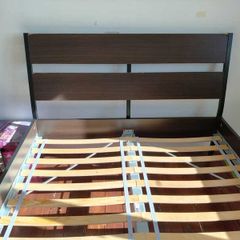 Ikea solid double bed