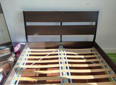 Ikea solid double bed