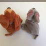 A Pair of Lady and The Tramp 7" Beanie Plushes Image 3