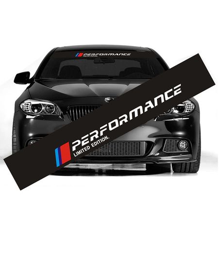 M Performance Sport Car Sticker Styling Automobile Tuning Accessories For BMW E46 E39 E90 E91 E60 E36 E92 E30 E34 E70 E87 Car Front Rear Windshield