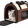 Pet Carrier, Airline Approved Dog Carrier, Small Medium Cat Carrier, Portable Breathable Pet Travel Carrier, Collapsible Soft-Sided Mesh Puppy Carrier for Small Medium Dogs (MULTIPLE COLOURS/SIZES) Image 8