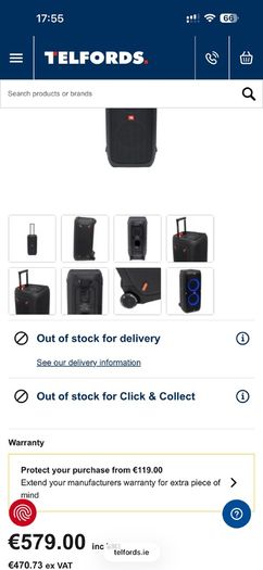 JBL Partybox 310 Bluetooth speaker