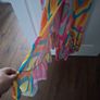 Multi coloured long dress Image 3