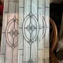 Glass panels x 4 Image 2