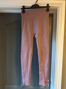SHEIN salmon pink sporty leggings Size M