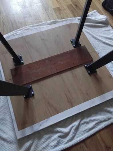 Dining table 35 n a half inches square